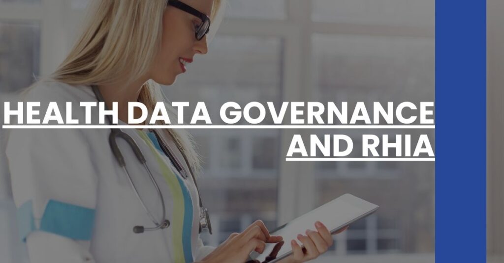 Health Data Governance and RHIA Feature Image