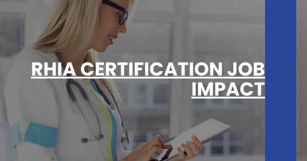 RHIA Certification Job Impact Feature Image