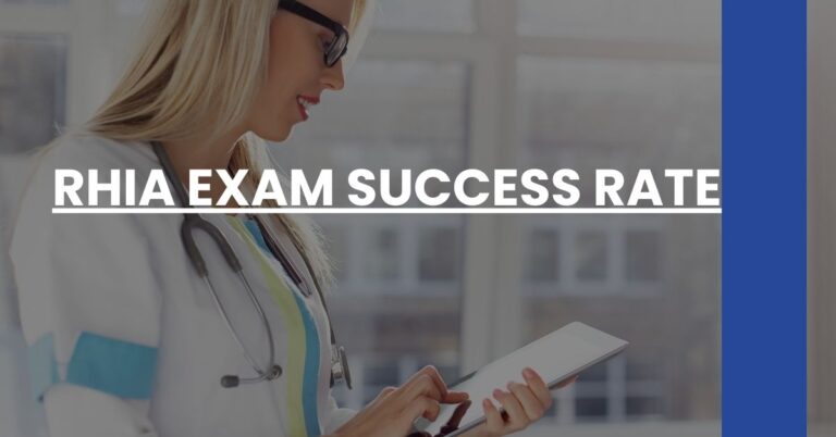 RHIA Exam Success Rate Feature Image