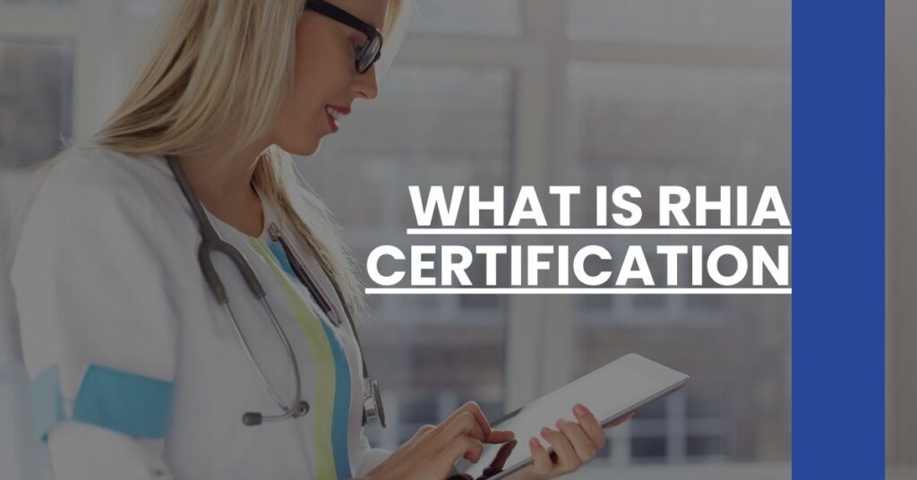 What is RHIA Certification Feature Image